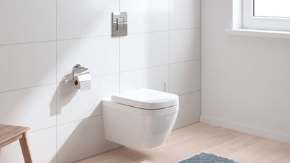 Væghængt Toilet Hvid med Spiral Skyl 3/5 L og Låg med Dæmpet Lukning 39 206 000