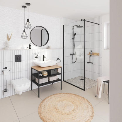 Væghængt Toilet Hvid med Spiral Skyl 3/5 L og Låg med Dæmpet Lukning 39 206 000