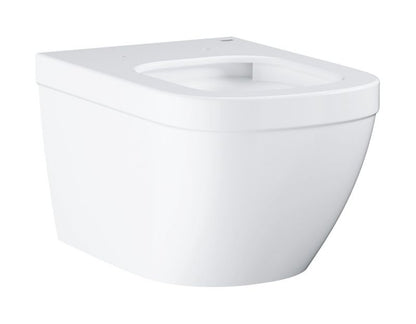 Væghængt Toilet Keramik Rektangulær Uden Kølle Hvid 374x540 mm