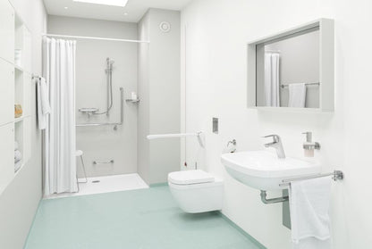 Væghængt Toilet Keramik Rektangulær Uden Kølle Hvid 374x540 mm