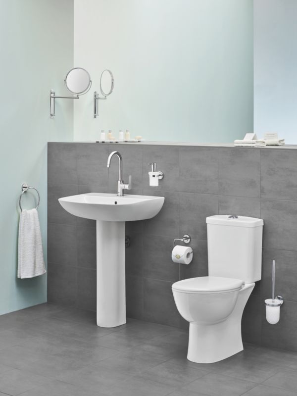 Væghængt Toilet Keramik Rektangulær Uden Kølle Hvid 374x540 mm
