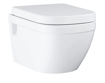 Væghængt Toilet Hvid Uden Kølle Kant 54 cm