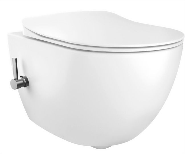 Ravak Azuri væghængt toilet med bidetfunktion