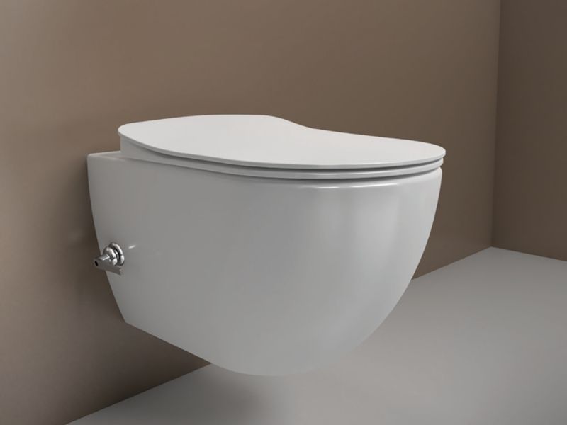 Ravak Azuri væghængt toilet med bidetfunktion