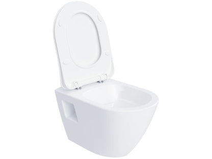 Væghængt Toilet Endo RimOff 35x50 cm Hvid Keramik