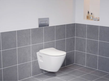 Væghængt Toilet Endo RimOff 35x50 cm Hvid Keramik