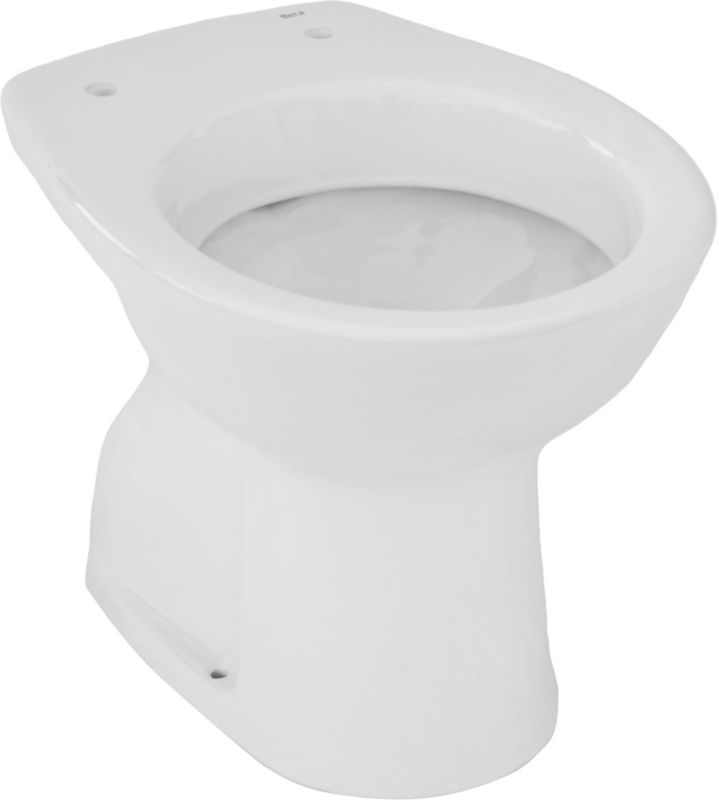 Gulvstående Toilet Roca Adele Hvid med Lodret Afløb