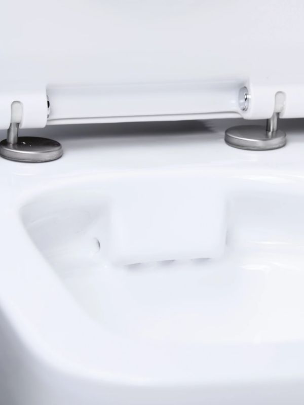 Væghængt Toilet Accord Hvid Højglans 57x36x34,5 cm