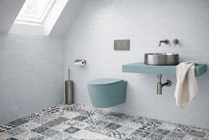 Væghængt Toilet Amaro Sage Mist Mat med VORTEX Skyl 48x36x36 cm