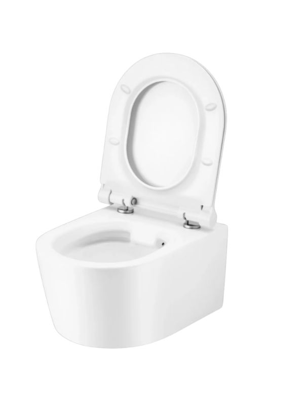 Væghængt Toilet Corona Hvid Højglans 50x35,5x34,5 cm TR2197