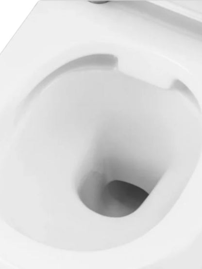 Væghængt Toilet Corona Hvid Højglans 50x35,5x34,5 cm TR2197