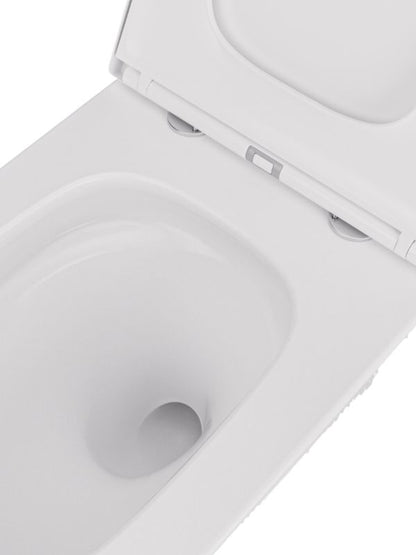Væghængt Toilet Gravis Hvid Højglans med Vortex Skyl 50,5x35x34,5 cm