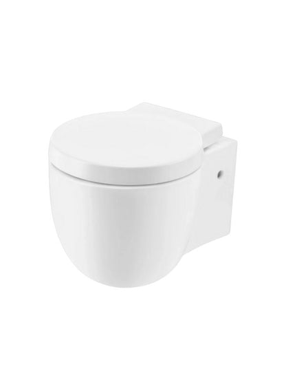 Væghængt Toilet OVO Oval Hvid Højglans 49,5x40,5x35 cm