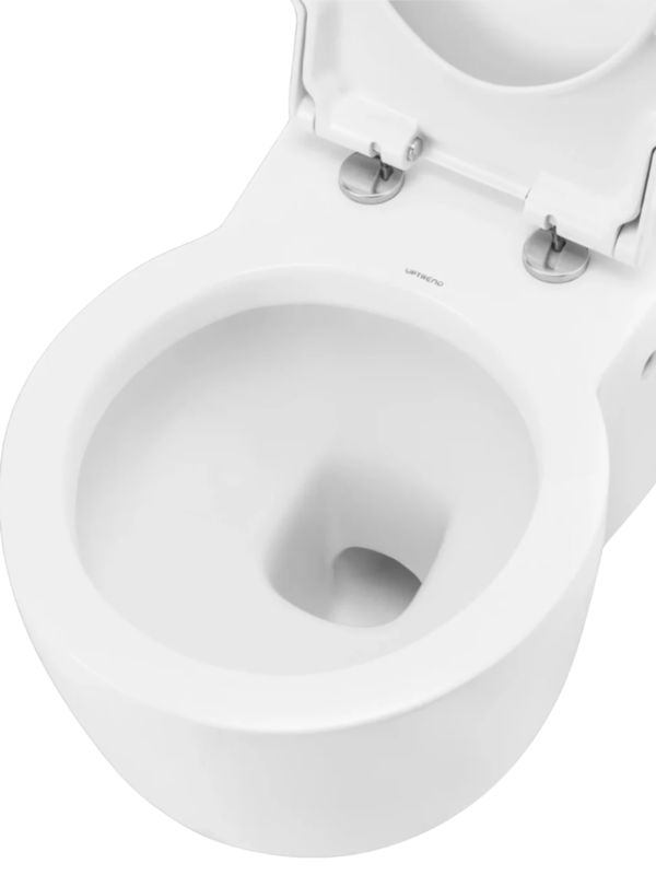 Væghængt Toilet OVO Oval Hvid Højglans 49,5x40,5x35 cm