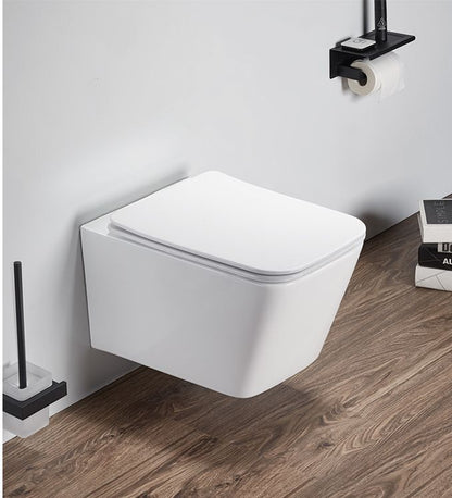 Væghængt Toilet Tornado Elegance Hvid 52x35x34,5 cm