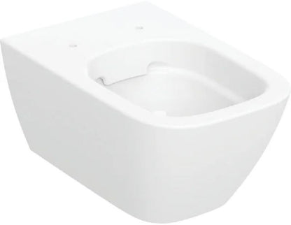 Væghængt Toiletkumme Smyle Rimfree Hvid 54x35x33 cm