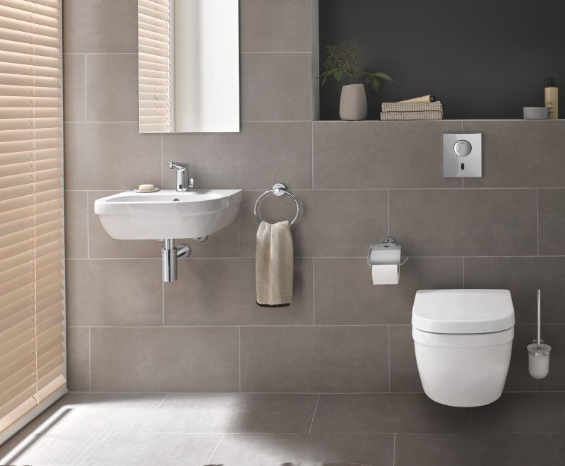 Væghængt Toilet Keramik Hvid Uden Krans 49 cm
