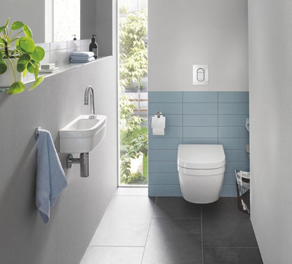 Væghængt Toilet Keramik Hvid Uden Krans 49 cm