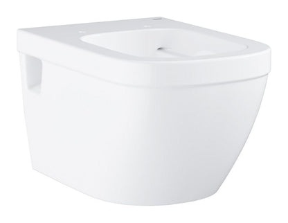 Væghængt Toilet 54 cm Hvid Keramik Uden Bræt