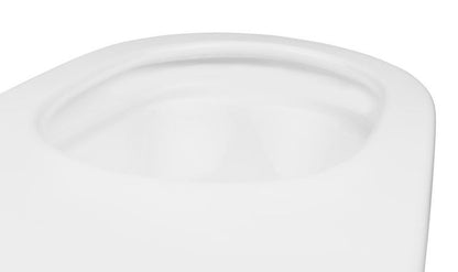 Væghængt Toilet Oltens Hamnes PureRim Hvid Oval 49 cm