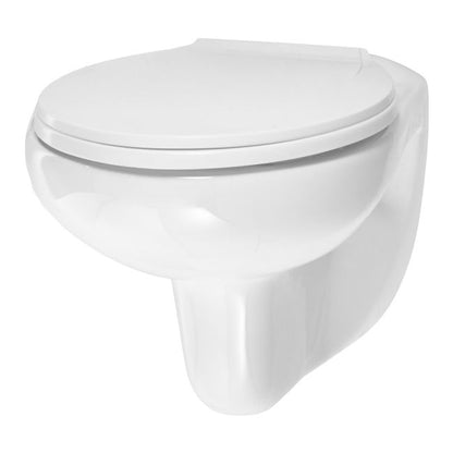 Væghængt Toilet Hvid Keramik 53,5x35x39,5 cm med Sæde | 3663602690702