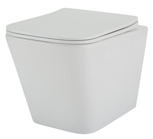 Bravia væghængt rimless hvid toilet skål