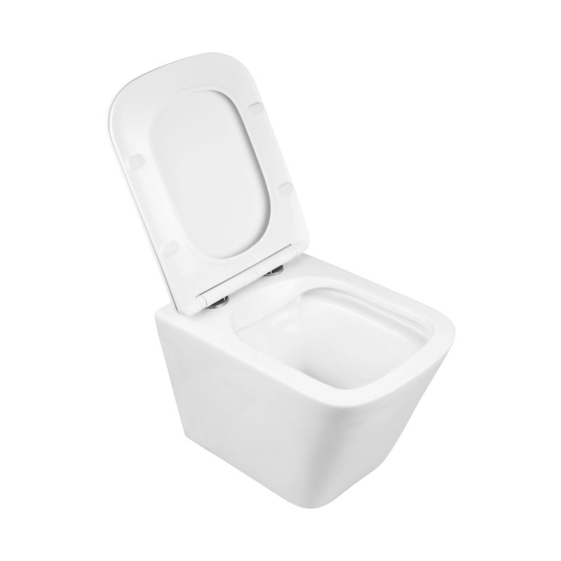 Væghængt Toilet Bravia Uden Skyllekant Hvid 48x35x36,5 cm