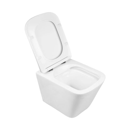 Væghængt Toilet Bravia Uden Skyllekant Hvid 48x35x36,5 cm