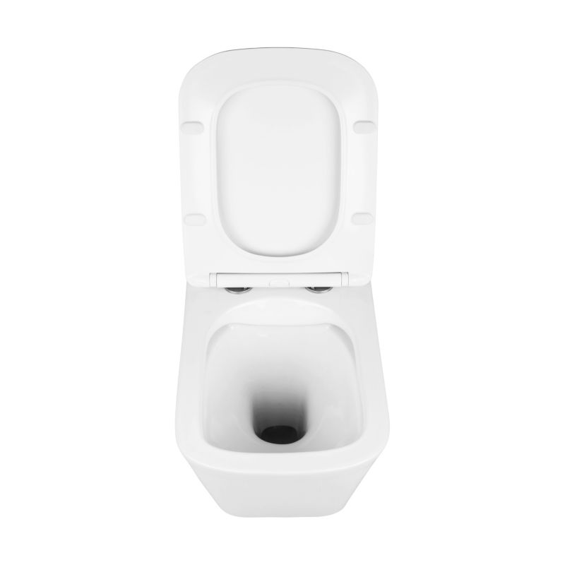 Væghængt Toilet Bravia Uden Skyllekant Hvid 48x35x36,5 cm 27 kg