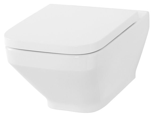 Vægmonteret GoodHome Teesta rimless toilet med softclose sæde