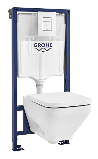 Vægmonteret GoodHome Teesta rimless toilet med softclose sæde