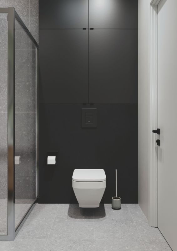 Vægmonteret GoodHome Teesta rimless toilet med softclose sæde