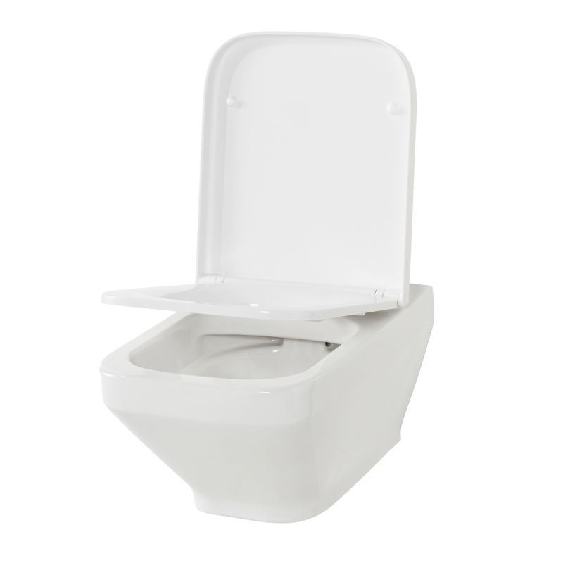 Vægmonteret GoodHome Teesta rimless toilet med softclose sæde