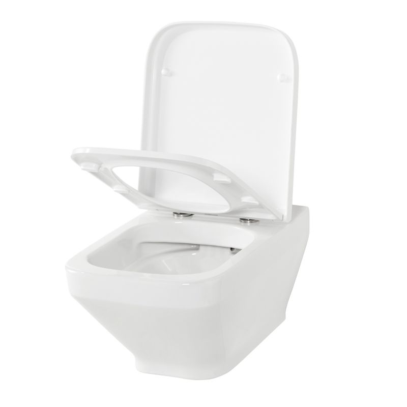 Vægmonteret GoodHome Teesta rimless toilet med softclose sæde