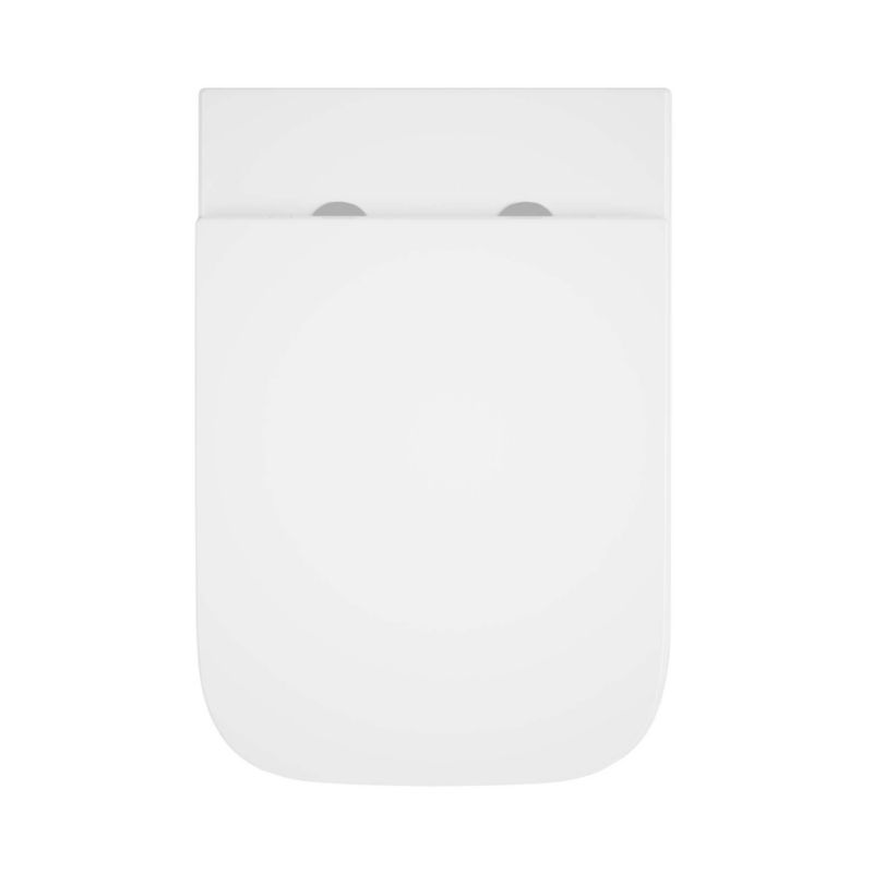 Væghængt Toilet Teesta Hvid Rund Uden Skyllekant 53x36x35 cm
