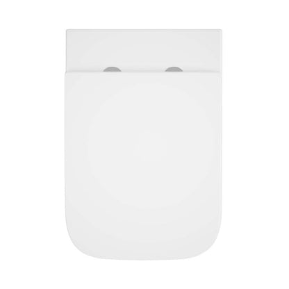 Væghængt Toilet Teesta Hvid Rund Uden Skyllekant 53x36x35 cm