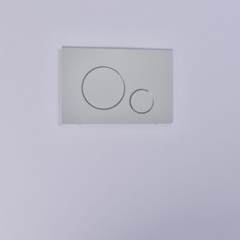 Væghængt Toilet Teesta Hvid Rund Uden Skyllekant 53x36x35 cm