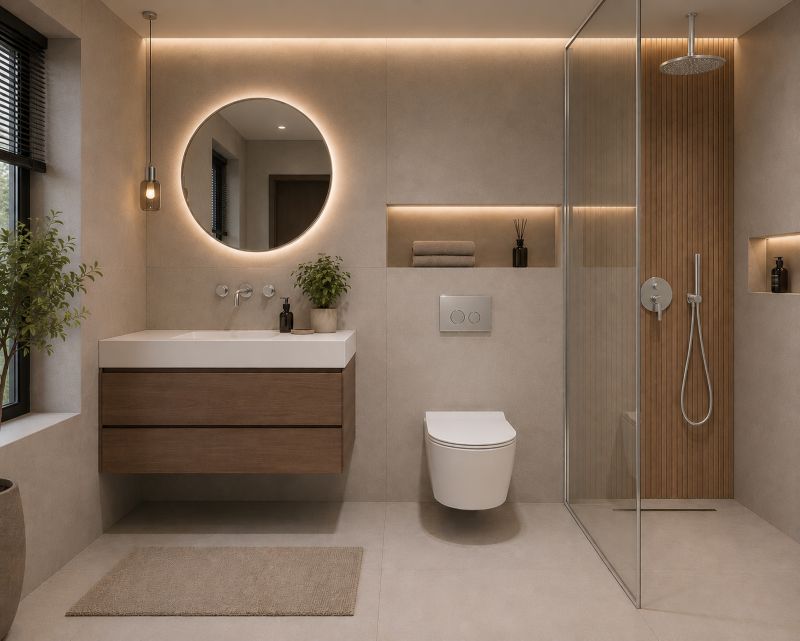 Væghængt Toilet Hvid Uden Skyllekant med Softclose Sæde 49x35,5x37,5 cm