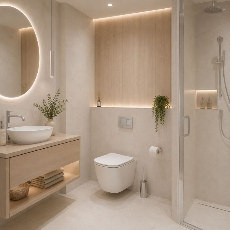 Væghængt toilet kvadratisk hvid 48,5x34x34,5 cm med sæde