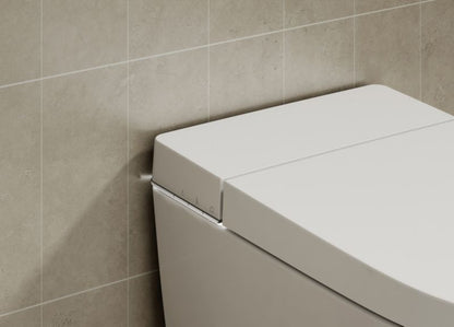 Væghængt Toilet med Sæde Roca Dara Hvid Rengøringsvenlig 40 kg