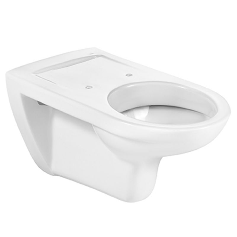 Væghængt Toilet 70 cm Hvid Keramik Antibakteriel | 8414329737011