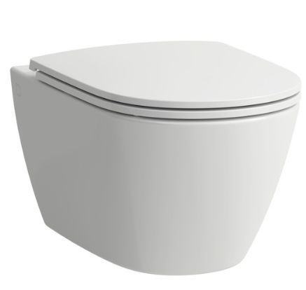 Væghængt Toilet Skyllefri 54x41 cm Hvid A34H0NGS00