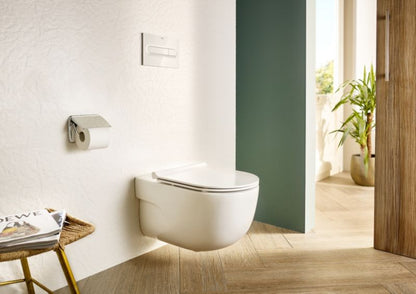 Væghængt Toilet Teras Rimless med Soft-Close Sæde