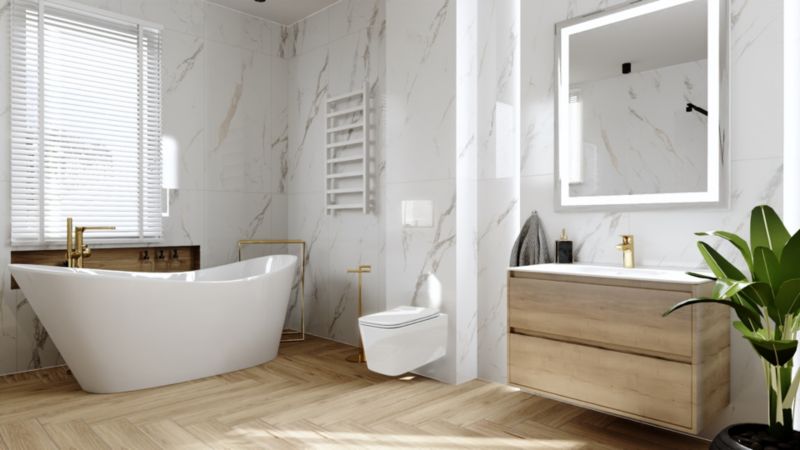Solider Nill væghængt rimless toilet med duroplast soft-close sæde