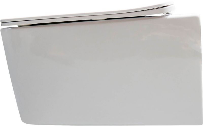 Solider Nill væghængt rimless toilet med duroplast soft-close sæde