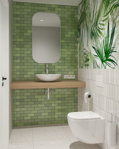 Væghængt Toilet Beno med Langsomt Lukkende Sæde 52,5x36x45 cm Hvid