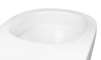 Væghængt Toilet m. Blødt Lukkende Sæde 49x37 cm Hvid HGR13000042