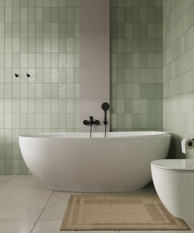 Væghængt Toilet m. Blødt Lukkende Sæde 49x37 cm Hvid HGR13000042