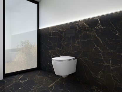 Væghængt Toilet Dino Rim Uden Kravel Hvid 48x36x37,5 cm