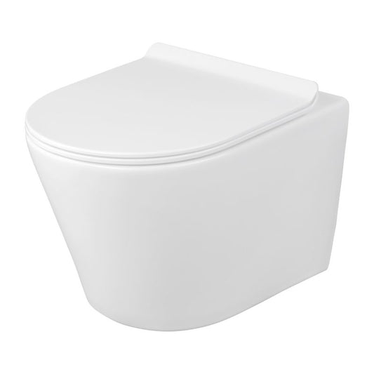 Orinoco Trissa Wir væghængt rimless toilet med duroplast soft-close sæde
